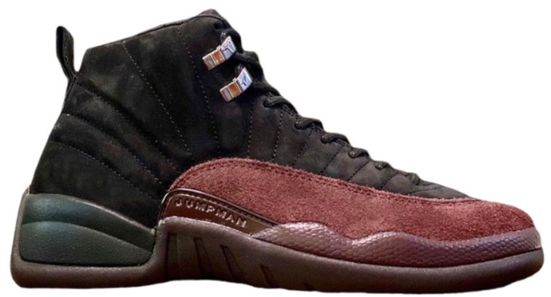 A Ma Maniere x Wmns Air Jordan 12 Retro  Black  DV6989-001((M)US7/EUR40)