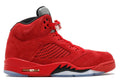 Air Jordan 5 Retro  Red Suede  136027-602((M)US7/EUR40)