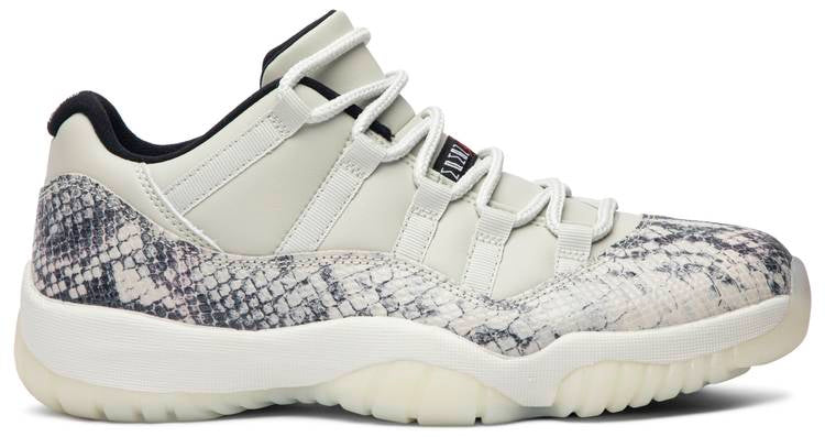 Air Jordan 11 Retro Low  Light Bone Snakeskin  CD6846-002((M)US7/EUR40)