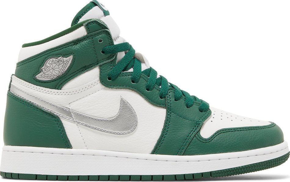 Air Jordan 1 Retro High OG GS  Gorge Green  575441-303(US4Y/EU36)