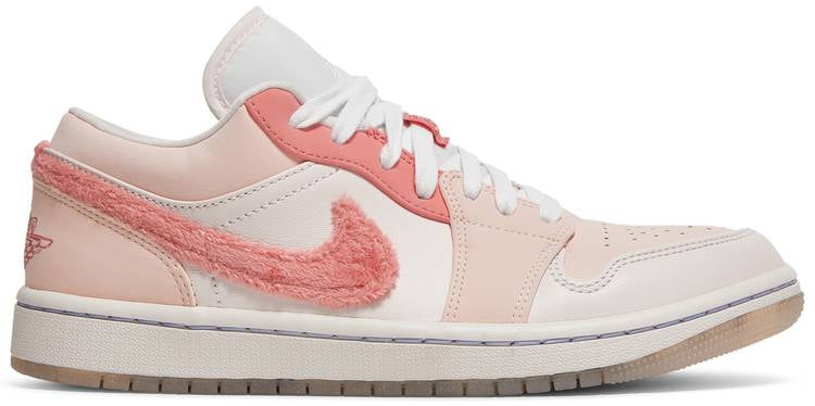 Air Jordan 1 Low White Pink Grey Shoes DM5443-666((W)US5.5/EUR36)