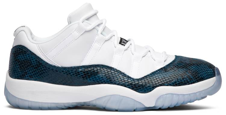 Air Jordan 11 Retro Low  Navy Snakeskin  2019 CD6846-102((M)US7/EUR40)