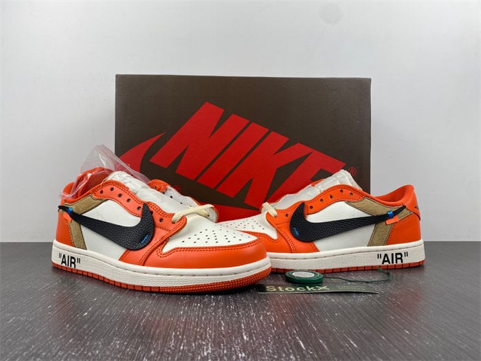 OFF-WHITE x Air Jordan 1 OW CZ0790-113((M)US10.5/EUR44.5)